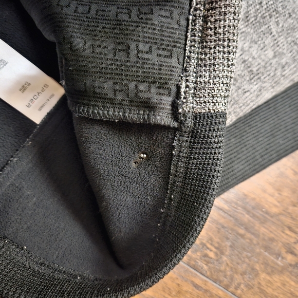 Spyder Full Zip Constant Knit Heathered Raglan Sleeve Jacket Size XL - Picture 8 of 14